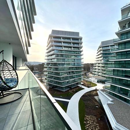 Wave - Aurum II Apartment - Front Sea View Miedzyzdroje Bagian luar foto