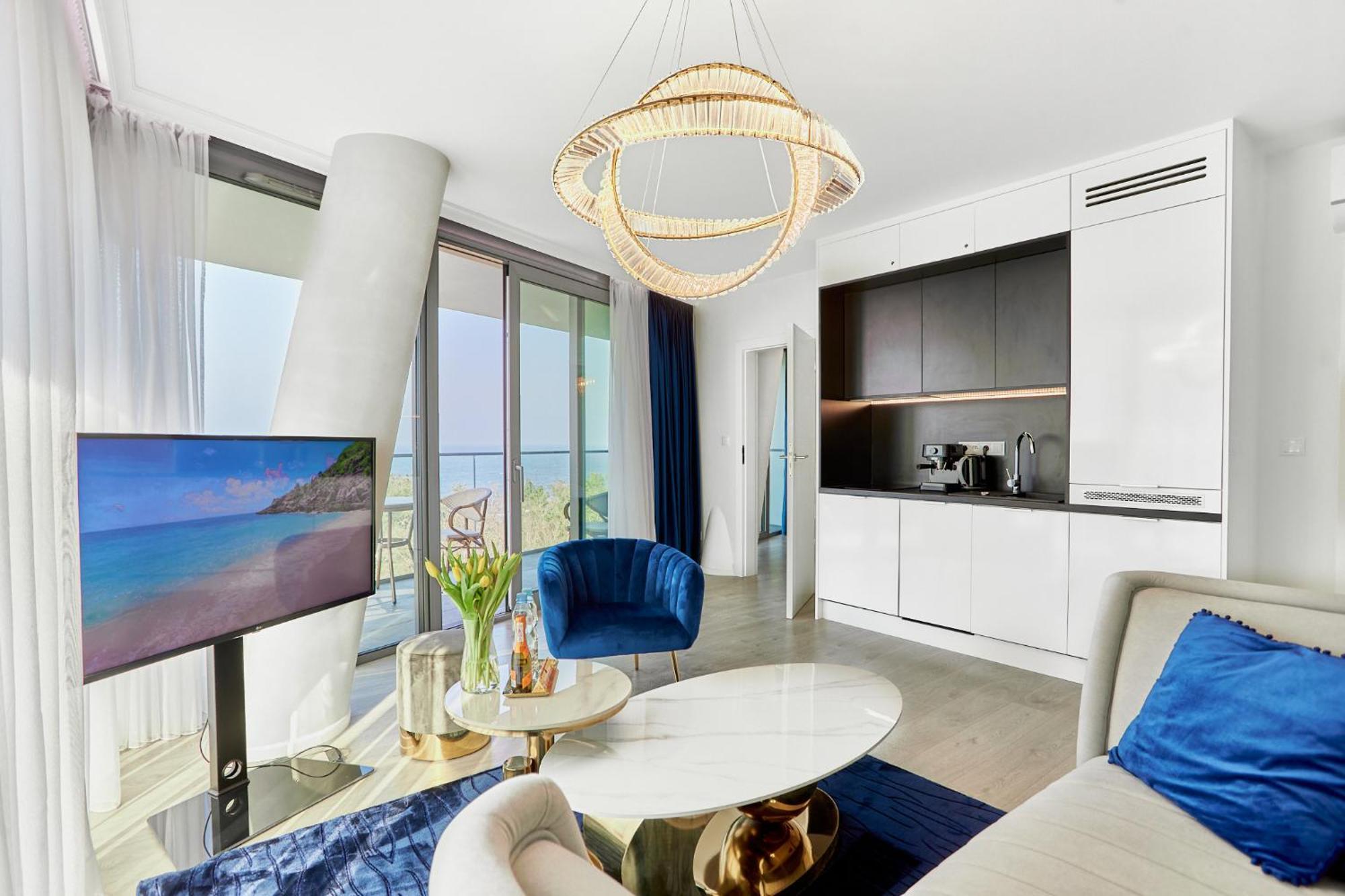 Wave - Aurum II Apartment - Front Sea View Miedzyzdroje Bagian luar foto