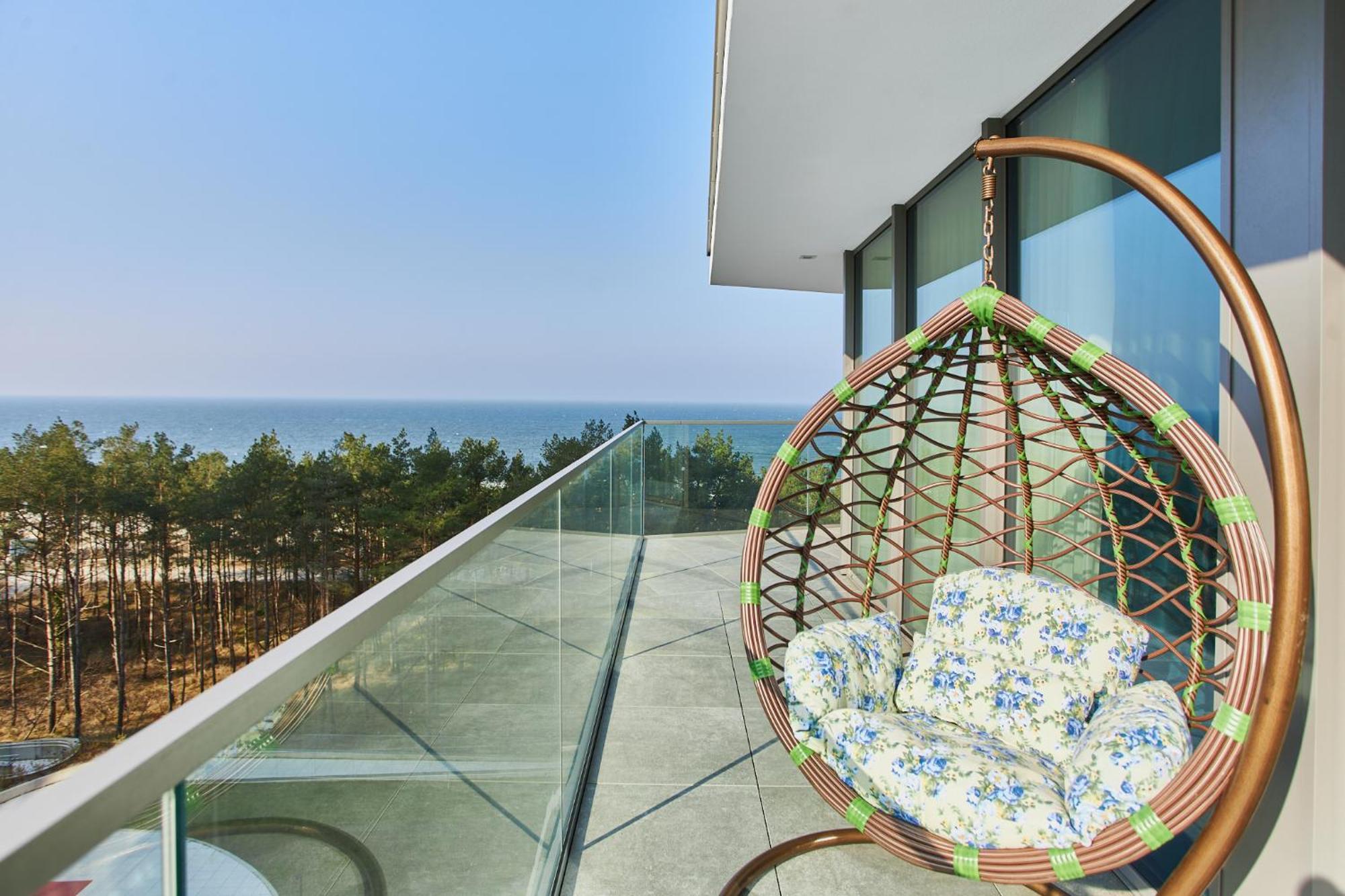 Wave - Aurum II Apartment - Front Sea View Miedzyzdroje Bagian luar foto