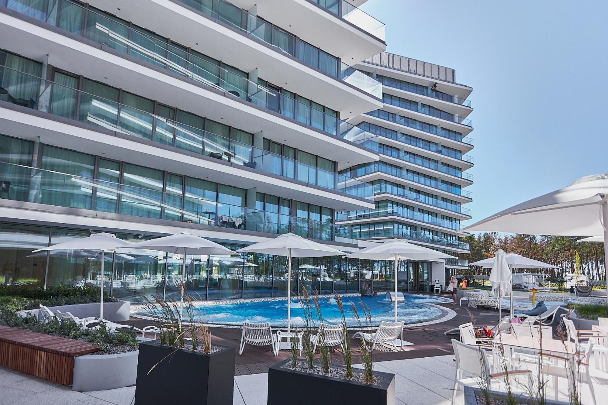 Wave - Aurum II Apartment - Front Sea View Miedzyzdroje Bagian luar foto