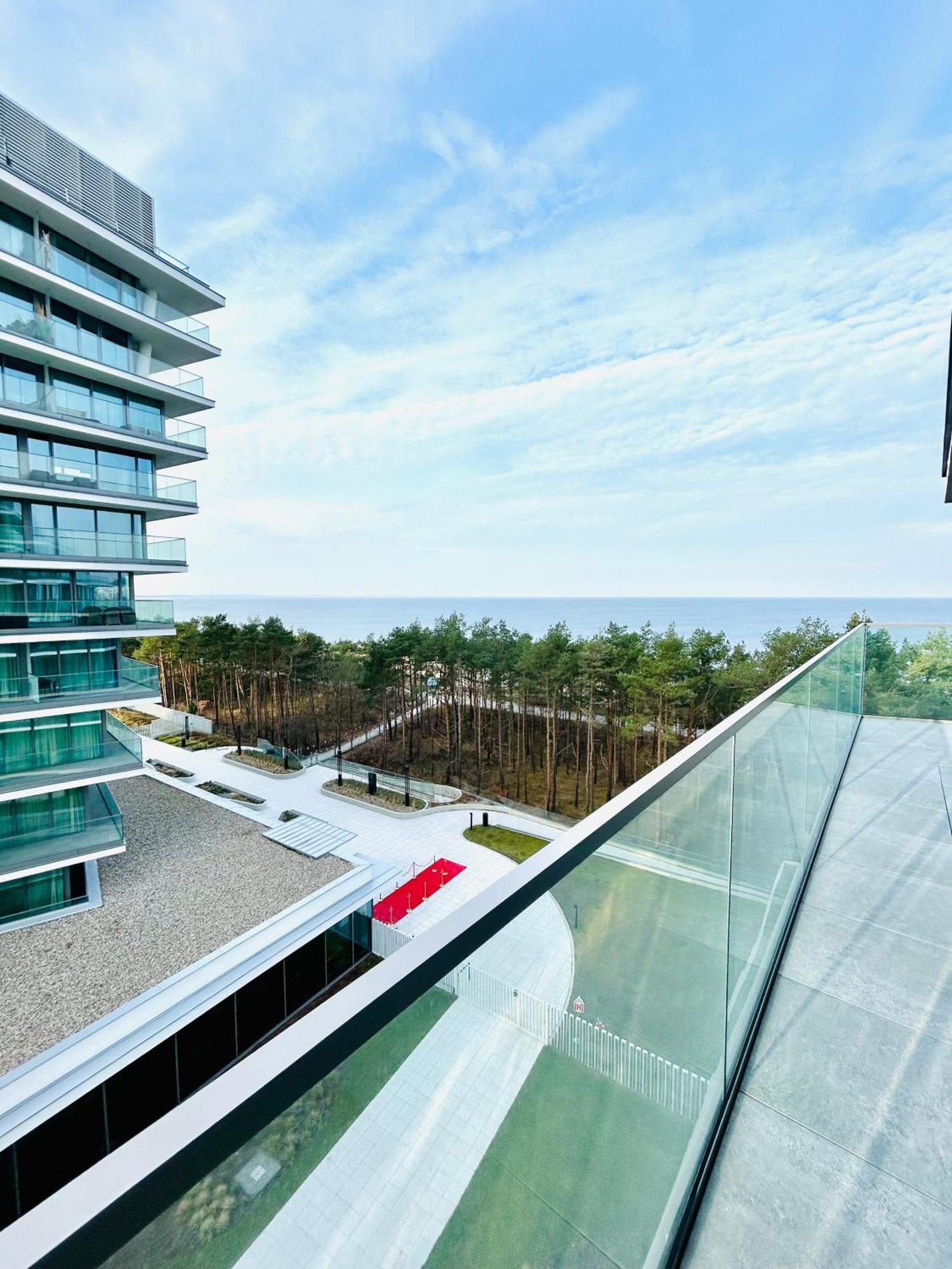 Wave - Aurum II Apartment - Front Sea View Miedzyzdroje Bagian luar foto